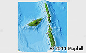 Satellite 3D Map of Penama, political outside