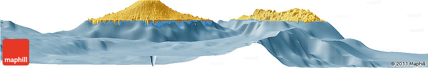 Savanna Style Horizon Map of Penama