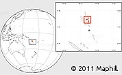 Blank Location Map of Penama, within the entire country