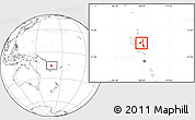 Blank Location Map of Penama