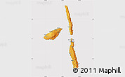 Political Map of Penama, cropped outside