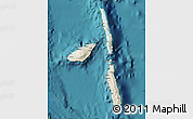 Shaded Relief Map of Penama, satellite outside