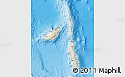 Shaded Relief Map of Penama, single color outside