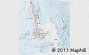 Gray 3D Map of Sanma