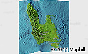 Satellite 3D Map of Sanma