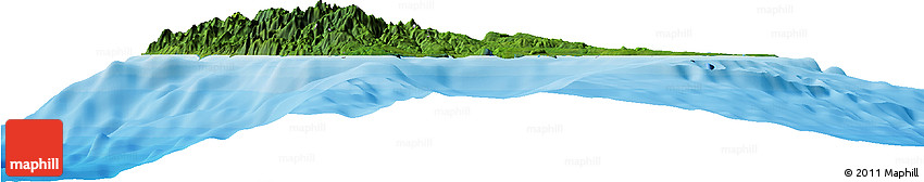 Satellite Horizon Map of Sanma, political outside