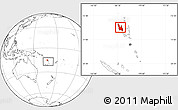 Blank Location Map of Sanma, highlighted country, within the entire country