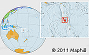 Political Location Map of Sanma, highlighted country