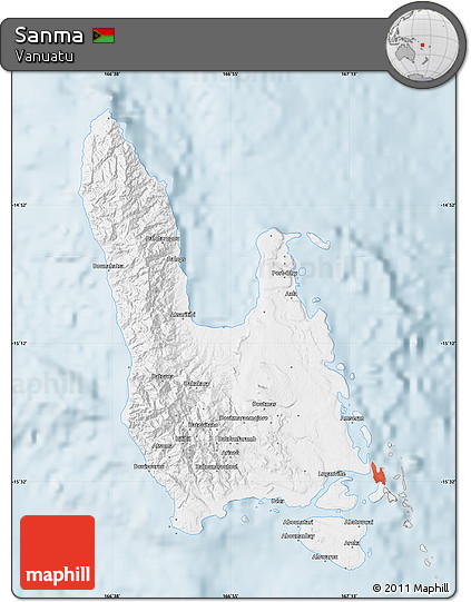 Gray Map of Sanma