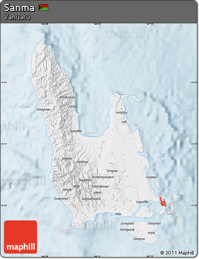Gray Map of Sanma