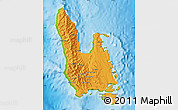 Political Map of Sanma, physical outside