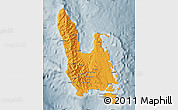 Political Map of Sanma, semi-desaturated