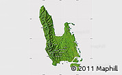 Satellite Map of Sanma, cropped outside