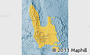 Savanna Style Map of Sanma, single color outside