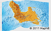 Political Panoramic Map of Sanma