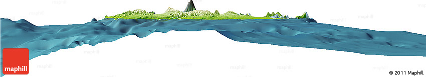 Physical Horizon Map of Shefa, satellite outside