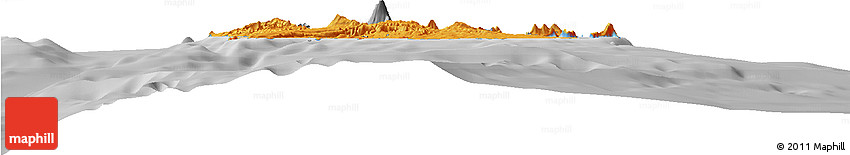 Political Horizon Map of Shefa, desaturated