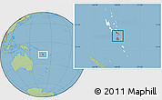 Savanna Style Location Map of Shefa, highlighted country