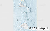 Classic Style Map of Shefa, single color outside