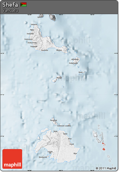 Gray Map of Shefa