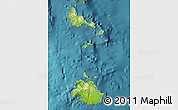 Physical Map of Shefa, satellite outside
