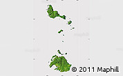 Satellite Map of Shefa, cropped outside