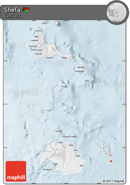 Silver Style Map of Shefa