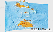 Political Panoramic Map of Shefa