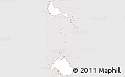 Classic Style Simple Map of Shefa, cropped outside