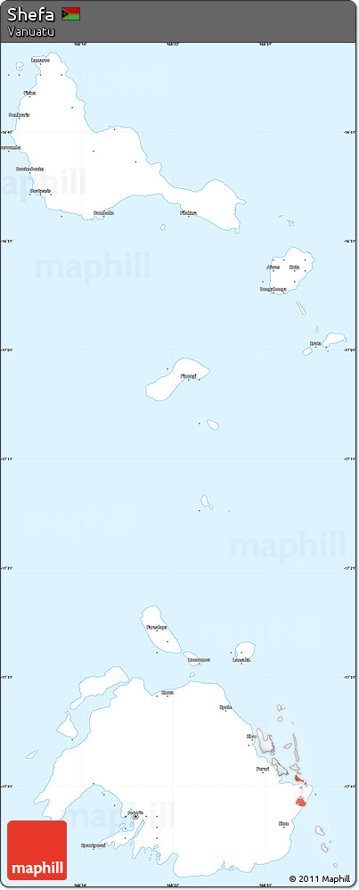 Gray Simple Map of Shefa