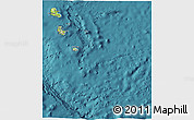 Physical 3D Map of Tafea, satellite outside