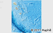 Shaded Relief 3D Map of Tafea, physical outside