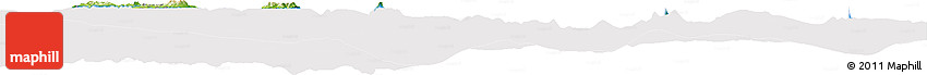 Physical Horizon Map of Tafea, cropped outside