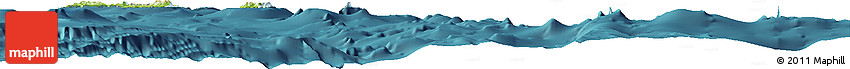 Physical Horizon Map of Tafea, satellite outside