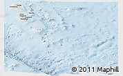 Shaded Relief Panoramic Map of Tafea, lighten