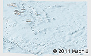 Silver Style Panoramic Map of Tafea