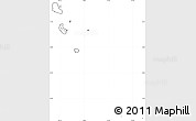 Blank Simple Map of Tafea, cropped outside, no labels