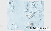 Classic Style 3D Map of Torba, single color outside