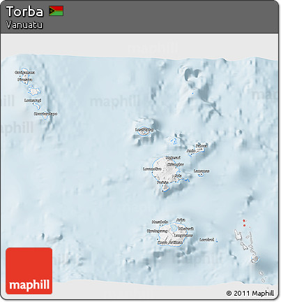 Gray 3D Map of Torba