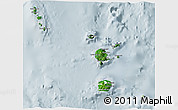 Satellite 3D Map of Torba, lighten