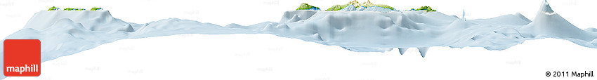 Physical Horizon Map of Torba, lighten