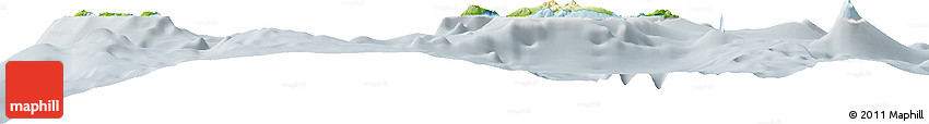 Physical Horizon Map of Torba, lighten, semi-desaturated