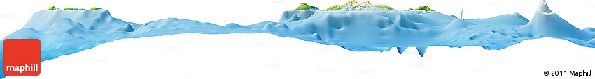Physical Horizon Map of Torba, shaded relief outside