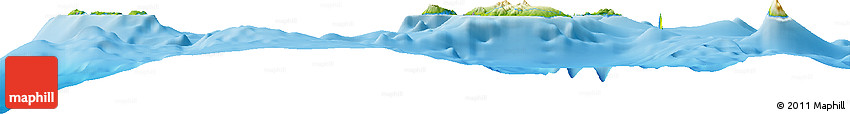 Physical Horizon Map of Torba, single color outside