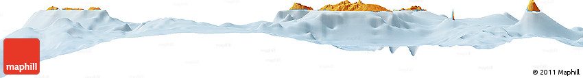 Political Horizon Map of Torba, lighten