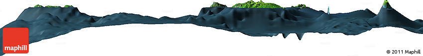 Satellite Horizon Map of Torba, darken