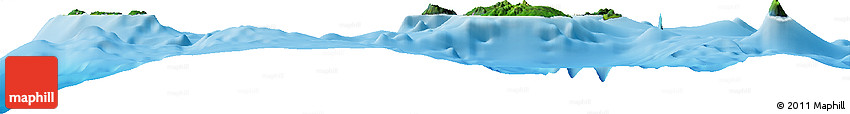 Satellite Horizon Map of Torba, physical outside