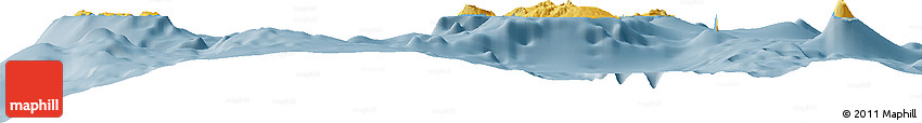 Savanna Style Horizon Map of Torba, single color outside