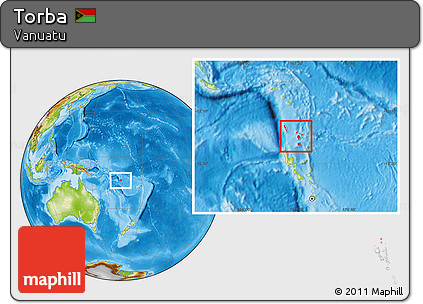 Physical Location Map of Torba