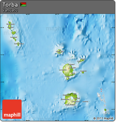 Physical Map of Torba
